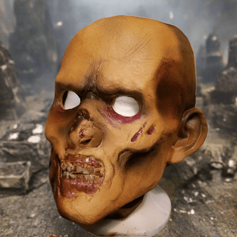 Zombie Adult Scary Latex Mask