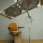 Dental Light w/Stand Gauges and LED Lights Drop Dead Design Studios 